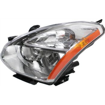 NISSAN(DATSUN) ROGUE HEAD LAMP ASSEMBLY LEFT (Driver Side) (HALOGEN)(WO/INNER RING)**CAPA** OEM#26060JM70A 2009-2010 PL# NI2502204C