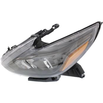NISSAN(DATSUN) ALTIMA SEDAN HEAD LAMP ASSEMBLY LEFT (Driver Side) (HALOGEN)(WO/LED DRL)(BLK BEZEL) **CAPA** OEM#260609HS9B 2016-2018 PL# NI2502249C