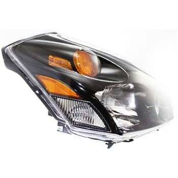 NISSAN(DATSUN) QUEST HEAD LAMP ASSEMBLY RIGHT (Passenger Side) (BLACK BEZEL) OEM# 260105Z026 2004-2009 PL# NI2503152