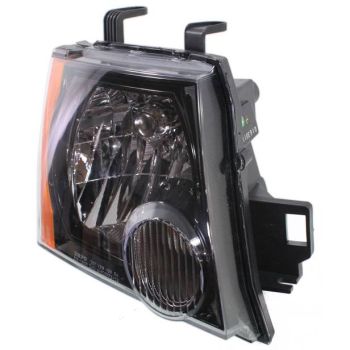 NISSAN(DATSUN) XTERRA HEAD LAMP ASSEMBLY RIGHT (Passenger Side) (BLACK BEZEL)(S/X MDL) OEM# 26010ZL00A 2009-2015 PL# NI2503189