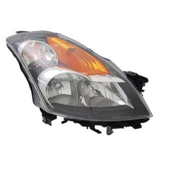 NISSAN(DATSUN) ALTIMA SEDAN HEAD LAMP ASSEMBLY RIGHT (Passenger Side) (HID)(GRAY BEZEL) OEM#26010ZN50B 2007-2009 PL# NI2503206