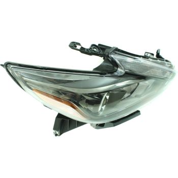 NISSAN(DATSUN) ALTIMA SEDAN HEAD LAMP ASSEMBLY RIGHT (Passenger Side) (LED HEAD/LAMP)(W/LED DRL)(BLK BEZEL)**CAPA** OEM#260109HS3B 2016-2018 PL# NI2503243C