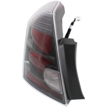 NISSAN(DATSUN) SENTRA TAIL LAMP ASSEMBLY LEFT (Driver Side) (GRAY BEZEL)(2.0L SR/Special Edition)(2.5L) OEM#26555ZT50B 2010-2012 PL# NI2800188