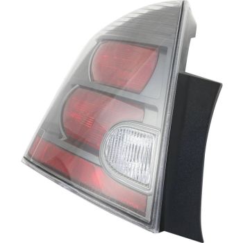 NISSAN(DATSUN) SENTRA TAIL LAMP ASSEMBLY LEFT (Driver Side) (GRAY BEZEL)(2.0L SR/Special Edition)(2.5L)**CAPA** OEM#26555ZT50B 2010-2012 PL# NI2800188C