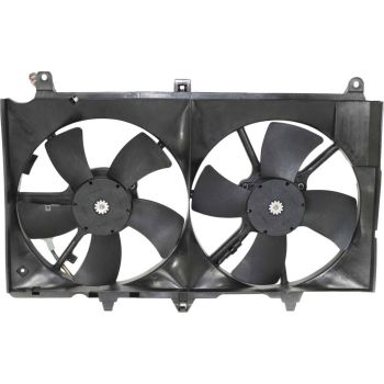 INFINITI G35 SEDAN RADIATOR & A/C FAN ASSEMBLY (DUAL FAN) OEM#21481CF40B 2003-2006 PL# NI3115127