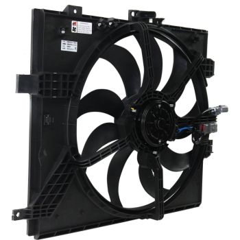 NISSAN(DATSUN) VERSA NOTE HATCHBACK RADIATOR & A/C FAN ASSEMBLY A/T (DUAL SOCKET) OEM#214819KK0A 2014-2019 PL# NI3115143