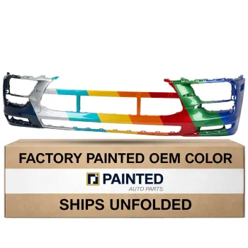 2019-2021 PORSCHE MACAN Front Bumper Base S WO SPORT DESIGN PKG OEM# 95B807217KG2X PL# PO1000236