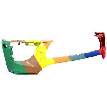 2019-2021 PORSCHE MACAN Front Bumper OEM# 95B807217PG2X PL# PO1000238