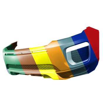 LAND ROVER RANGE ROVER EVOQUE FRONT BUMPER COVER PRM/LWR-TXT (W/WASH)(W/SPORT)(W/CAMERA) OEM#LR079537 2016-2019 PL# RO1000187