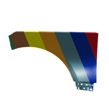 LAND ROVER RANGE ROVER FENDER LEFT (Driver Side) (ALUM) OEM#LR061809 2013-2022 PL# RO1240106