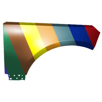 LAND ROVER RANGE ROVER FENDER RIGHT (Passenger Side) (ALUM) OEM#LR061808 2013-2022 PL# RO1241106