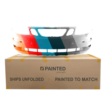 SAAB SAAB 9-3 (SEDAN)(CONVT ) FRONT BUMPER COVER PRM-L.GRAY (W/HEAD LAMP WASHER) OEM#32016140 2004-2007 PL# SB1000123