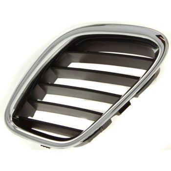 SAAB SAAB 9-3 (SEDAN)(CONVT ) GRILLE OUTER LEFT (Driver Side) CHROME/BLACK OEM#12797997 2003-2007 PL# SB1200104