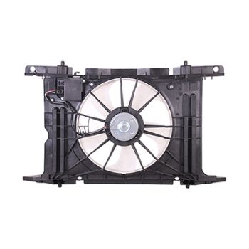 TOYOTA iM RADIATOR & A/C FAN ASSEMBLY (SINGLE FAN)(W/MODULE) OEM#163630T020-PFM 2017-2018 PL# SC3115108