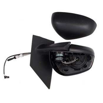 SMART SMART FORTWO COUPE  DOOR MIRROR RIGHT (Passenger Side) MANUAL (W/TEMP SENSOR)(TO 10-11-16)(TEX) OEM#4538103000-PFM 2016-2017 PL# SM1321100