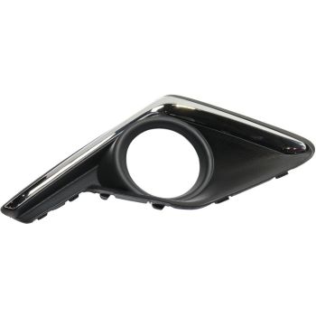 SUBARU XV CROSSTREK/CROSSTREK HYBRID FOG LAMP COVER LEFT (Driver Side) (W/FOG) OEM#57731FJ430 2016 PL# SU1038112