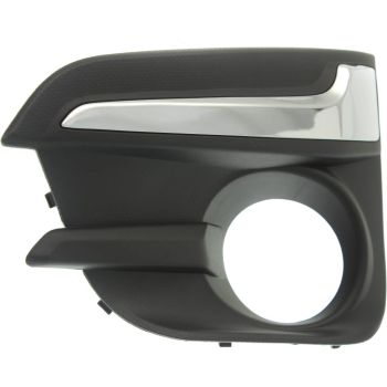 SUBARU IMPREZA SEDAN FOG LAMP COVER LEFT (Driver Side) W/CHR MOLDING (W/FOG) OEM#57731FL050 2017-2019 PL# SU1038113