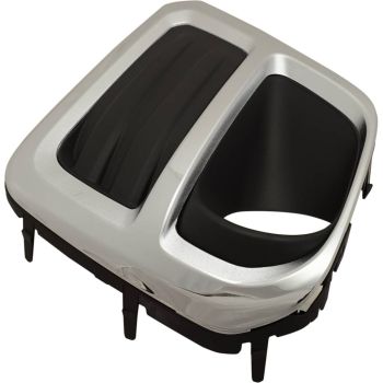 SUBARU FORESTER  FOG LAMP COVER RIGHT (Passenger Side) BLACK W/CHROME MLDG (W/HALOGEN FOG)(LTD) OEM# 57731SJ060 2019-2021 PL# SU1039122