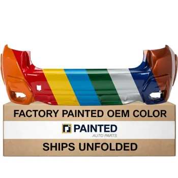 2018-2023 SUBARU CROSSTREK Rear Bumper Premium/Lower Texture Without Sensor CAPA OEM# 57704FL250 PL# SU1100187C