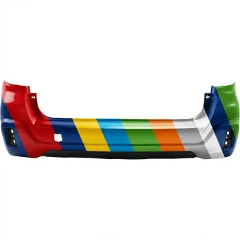 2018-2019 SUBARU OUTBACK Rear Bumper PRM/LWR-TEXT Without Sensor OEM #57704AL18A PL# SU1100189