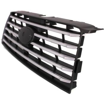 SUBARU FORESTER  GRILLE BLACK W/SILVER MLDGS (EXC MESH) OEM# 91121SA082 2006-2008 PL# SU1200136