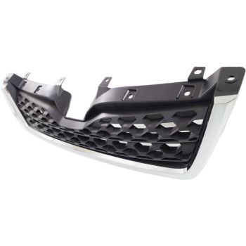 SUBARU FORESTER GRILLE LOWER SECTION CHR/BLK 2.5L **CAPA** OEM#91121SG040 2014-2016 PL# SU1200154C
