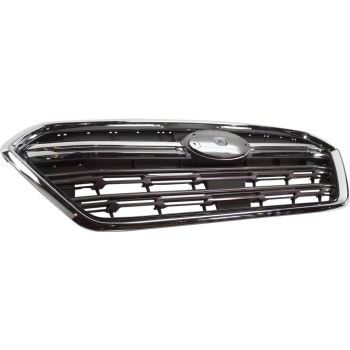 SUBARU OUTBACK  GRILLE ASSY PTD-SILVER (WO/50th Edition)(W/CHROME TRIM)**CAPA** OEM# 91121AL17B 2018-2019 PL# SU1200172C