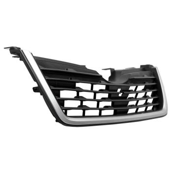 SUBARU FORESTER GRILLE LOWER BLACK W/SILVER MLDG (BASE/PREMIUM) OEM# 91121SJ100 2019-2024 PL# SU1200187