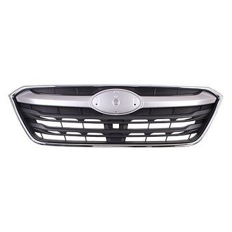 SUBARU OUTBACK  GRILLE BLACK/SILVER W/CHROME FRAME 2.5L (EXC WILDERNESS) **CAPA** OEM# 91121AN06A 2020-2022 PL# SU1200189C