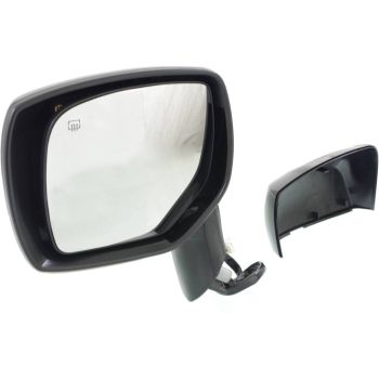 SUBARU IMPREZA 2.0 DOOR MIRROR LEFT (Driver Side) POWER/HEATED (WO/SIGNAL)(PTD UPPER-CVR /TXT LWR-CVR) OEM#91036FJ210-PFM 2012-2014 PL# SU1320127
