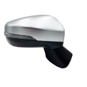 2017-2023 Subaru Impreza Sedan Door Mirror Right Passenger Side Power Heated Signal M Fold Chrome With BSD OEM# 91036FL09B PFM PL# SU1321179