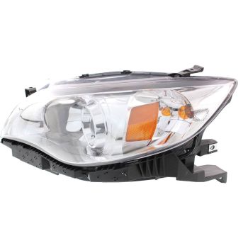 SUBARU IMPREZA WRX/STI HEAD LAMP ASSEMBLY LEFT (Driver Side) (HALOGEN) **CAPA** OEM#84001FG391 2012-2014 PL# SU2502148C