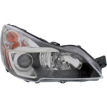 SUBARU OUTBACK HEAD LAMP ASSY RIGHT (Passenger Side) (BLACK BEZEL) OEM#84001AJ22B 2013-2014 PL# SU2503141