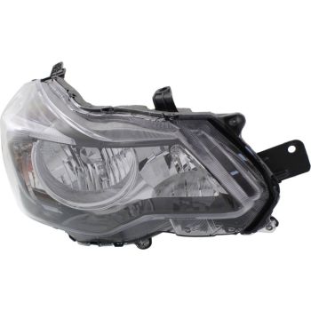 SUBARU IMPREZA 2.0 HEAD LAMP ASSEMBLY RIGHT (Passenger Side) (HALOGEN) BLACK **CAPA** OEM#84001FJ320 2015-2016 PL# SU2503155C
