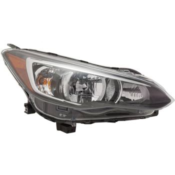 SUBARU IMPREZA WAGON HEAD LAMP ASSEMBLY RIGHT (Passenger Side) (HALOGEN)**CAPA** OEM#84001FL00A 2017-2023 PL# SU2503160C