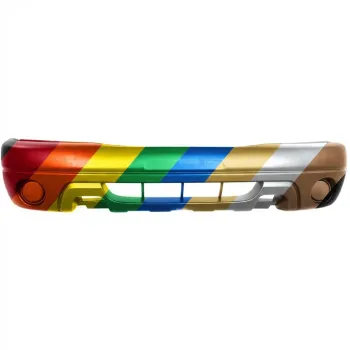 2001-2003 SUZUKI XL-7 Front Bumper Black without Fog OEM# 71700658225PK PL# SZ1000116