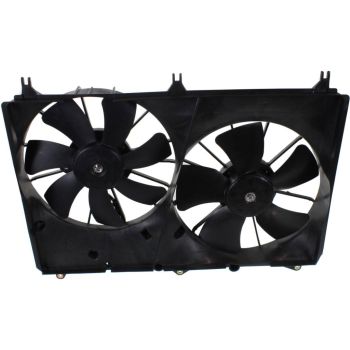 SUZUKI GRAND VITARA RADIATOR & A/C FAN ASSEMBLY 2.4/3.2L (DUAL FAN) OEM#1712065J00-PFM 2009-2013 PL# SZ3115107