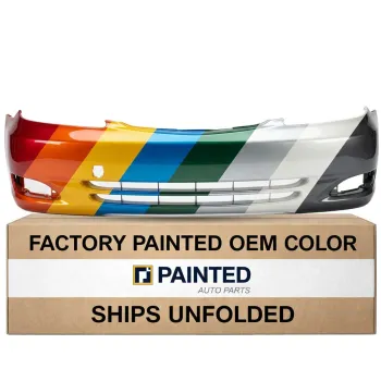 2002-2004 TOYOTA CAMRY Front Bumper with Fog & Tow Hook Japan Built OEM# 5211933924 PL# TO1000232