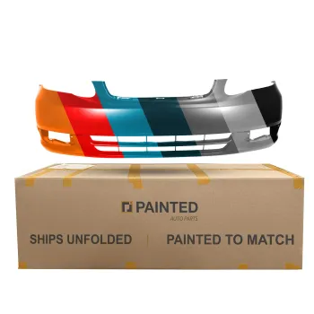 TOYOTA COROLLA/SEDAN FRONT BUMPER COVER PRIMED (CE/LE MODEL)(W/O Spoiler Hole)**CAPA** OEM#5211902915 2003-2004 PL# TO1000240C