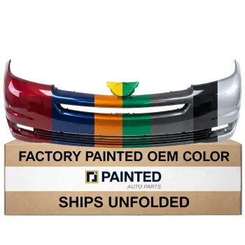 2004-2005 TOYOTA SIENNA Front Bumper Without Park Sensor With Radar Cruise OEM# 52119AE902 PL# TO1000271