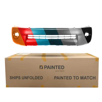 TOYOTA TACOMA FRONT BUMPER COVER TEXTURED BLACK (W/FLARE)(WO/LWR Spoiler)(also use for PTM) OEM#5211904040 2005-2011 PL# TO1000302