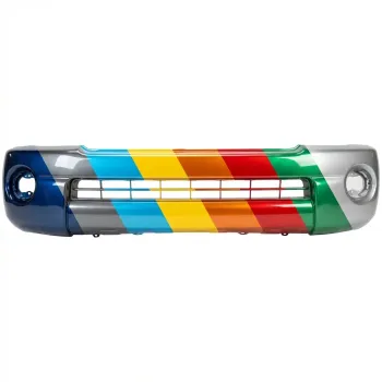 2005-2011 TOYOTA TACOMA Front Bumper Textured Black W/ Flare WO LWR Spoiler CAPA OEM# 5211904040 PL# TO1000302C