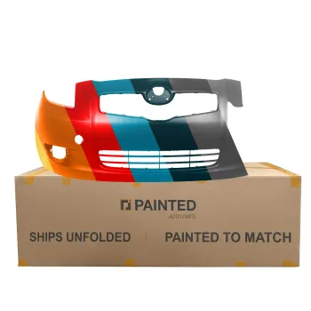 TOYOTA YARIS HATCHBACK(3/5DOORS) (07-08 3DOORS) FRONT BUMPER COVER PRIMED OEM#5211952925 2007-2008 PL# TO1000325