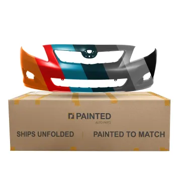 TOYOTA COROLLA/SEDAN FRONT BUMPER COVER PRIMED (W/SPOILER)(S/XRS)**CAPA** OEM#5211902989 2009-2010 PL# TO1000342C