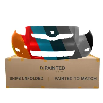 TOYOTA YARIS HATCHBACK(3/5DOORS) (07-08 3DOORS) FRONT BUMPER COVER PRIMED OEM#5211952961 2009-2011 PL# TO1000352