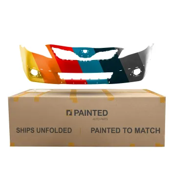 TOYOTA CAMRY FRONT B COVER PRIMED (W/SPOILER HOLES) OEM#5211906959 2010-2011 PL# TO1000355