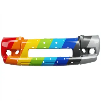 2010-2013 TOYOTA 4RUNNER Front Bumper Trail Model with Center Valance Hole without Chrome Trim CAPA OEM# 5211935910 PL# TO1000365C