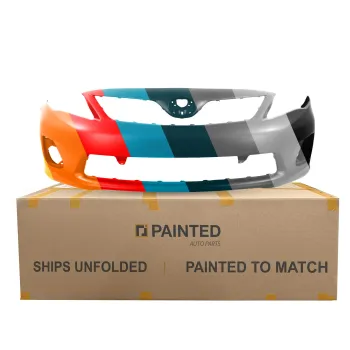 TOYOTA COROLLA/SEDAN FRONT BUMPER COVER PRIMED (W/O SPOILER)**CAPA** OEM#5211903901 2011-2013 PL# TO1000372C