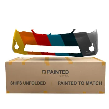 TOYOTA CAMRY HYBRID FRONT BUMPER COVER PRIMED (LE/XLE)(WO/SENSOR)**CAPA** OEM#5211906974 2012-2014 PL# TO1000378C