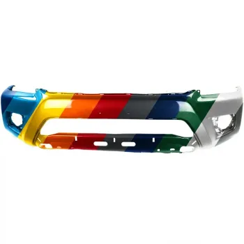 2012-2015 TOYOTA TACOMA Front Bumper Textured Black without Flare or Spoiler CAPA OEM# 5211904060 PL# TO1000384C